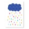 Raindrop Cloud by Lisa Nohren  Poster Art Print - Americanflat